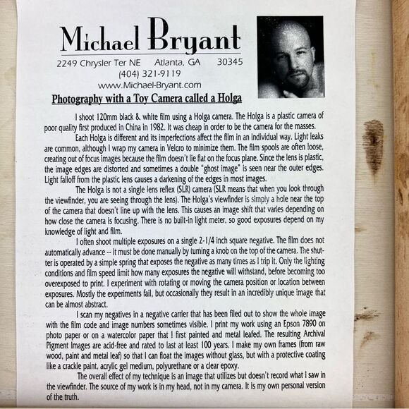 Michael Bryant Photography Art Chicago Michigan Black & White Film Set Of 2 - Picture 12 of 12